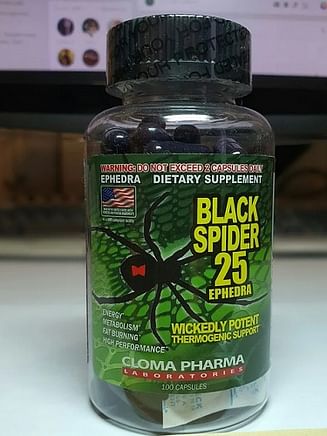 Черный паук 100 Black spider Таблетки для похудения