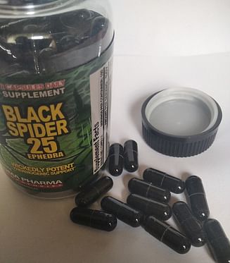 Черный паук 100 Black spider Таблетки для похудения