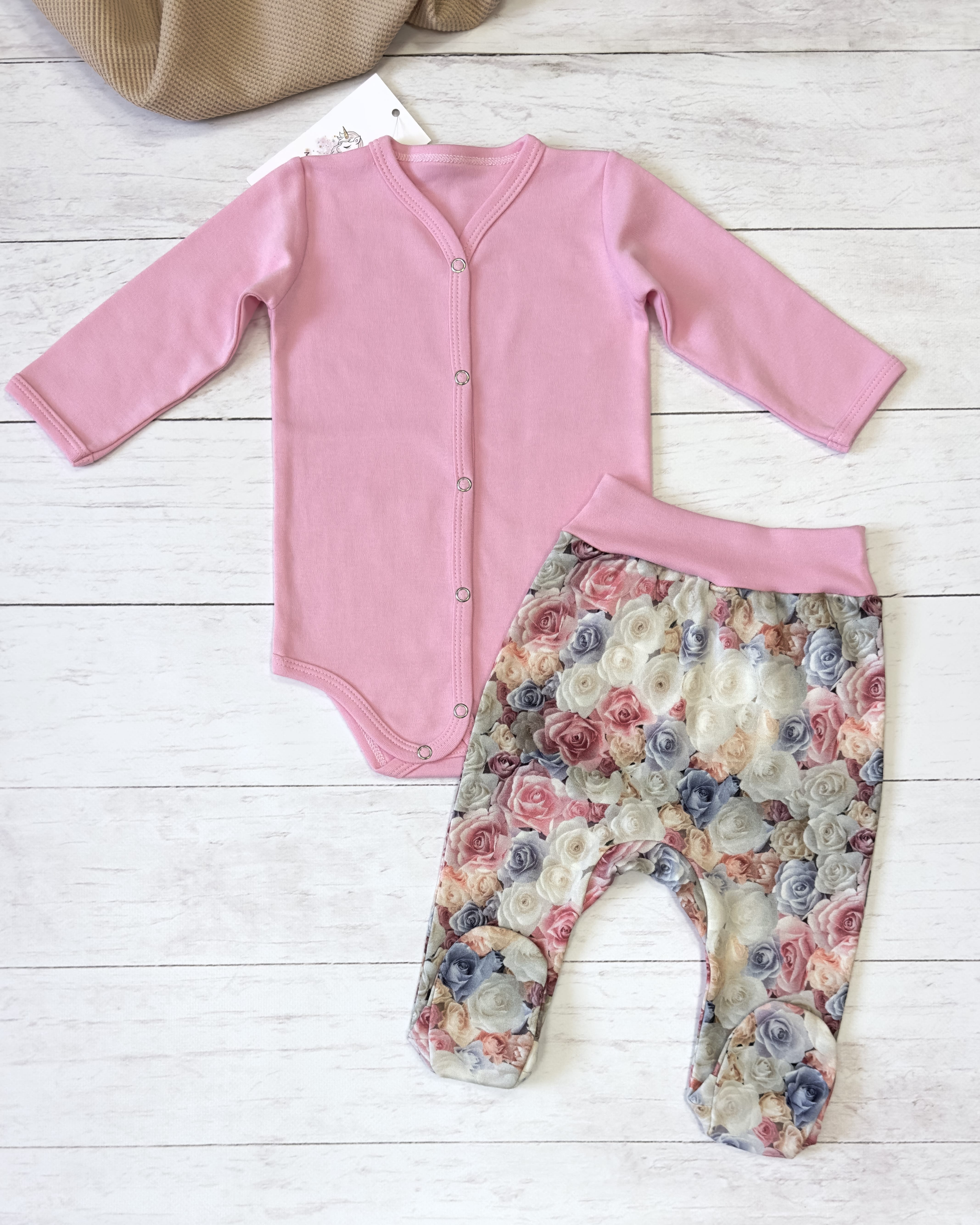 Комплект (боди, ползунки) (р.74)