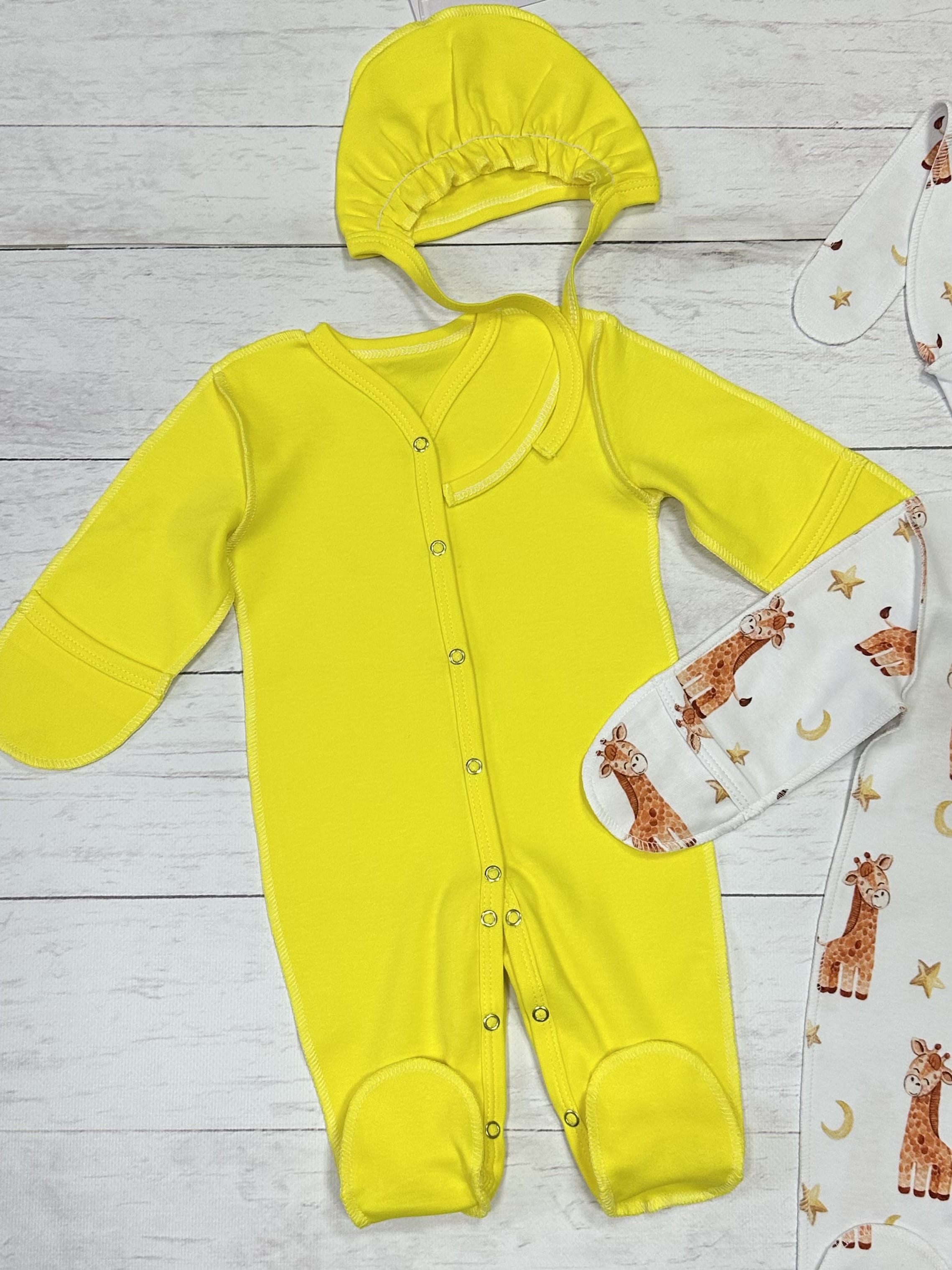 Комплект для новорожденного, 4 пр. (р.56)