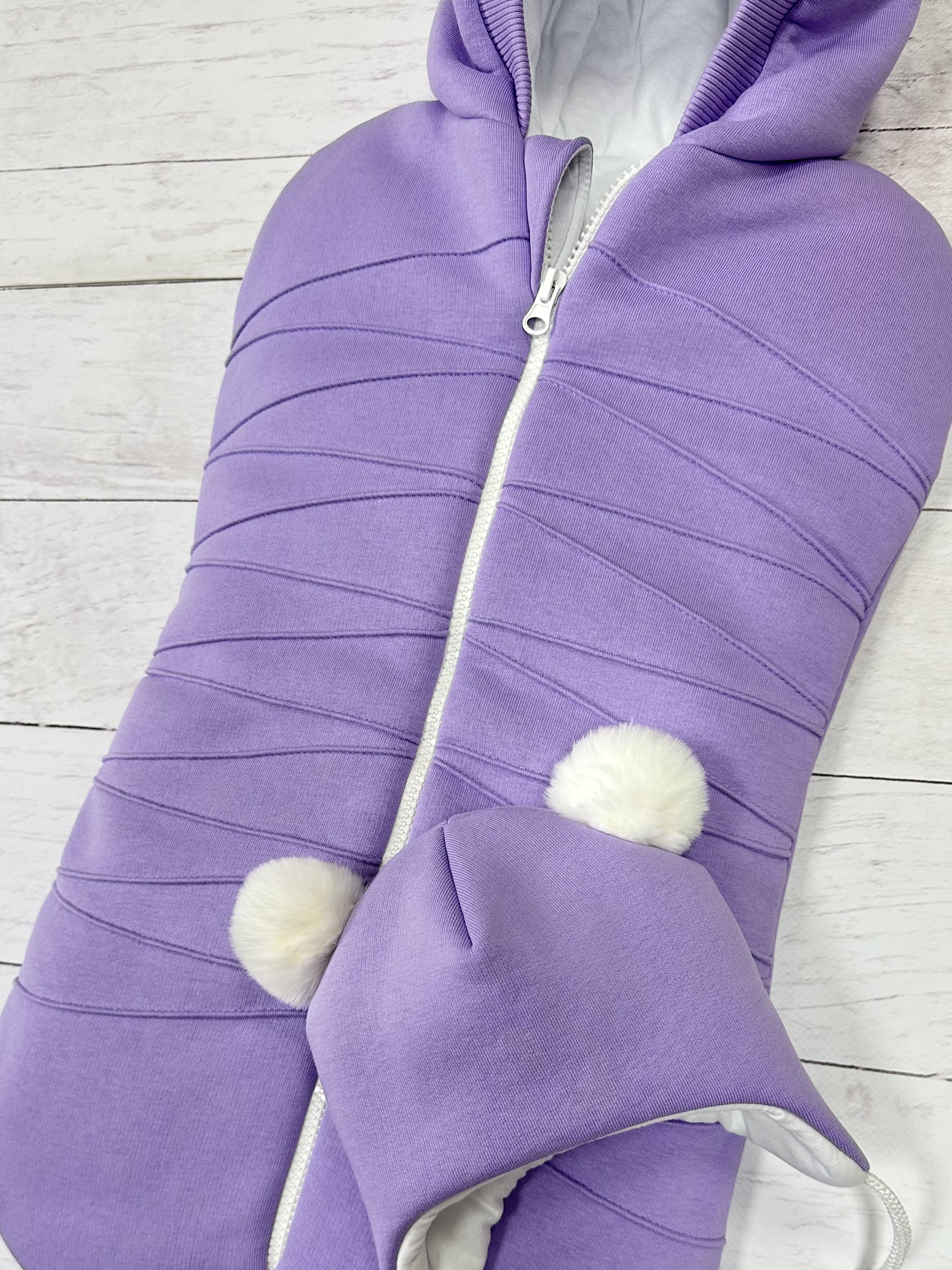 Конверт-кокон с шапкой (зима/демисезон), 0-4 мес.