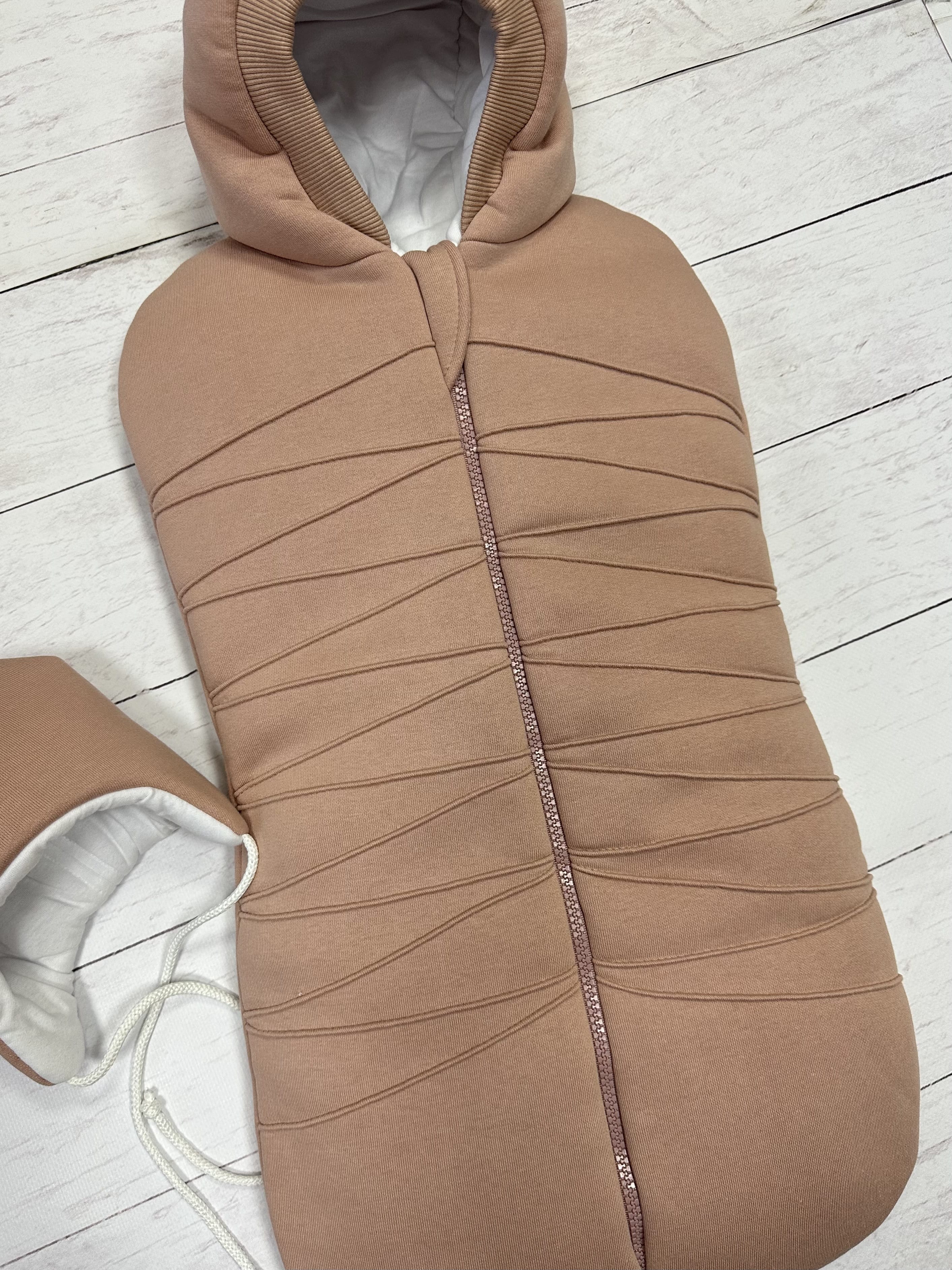 Конверт-кокон с шапкой (зима/демисезон), 0-4 мес.