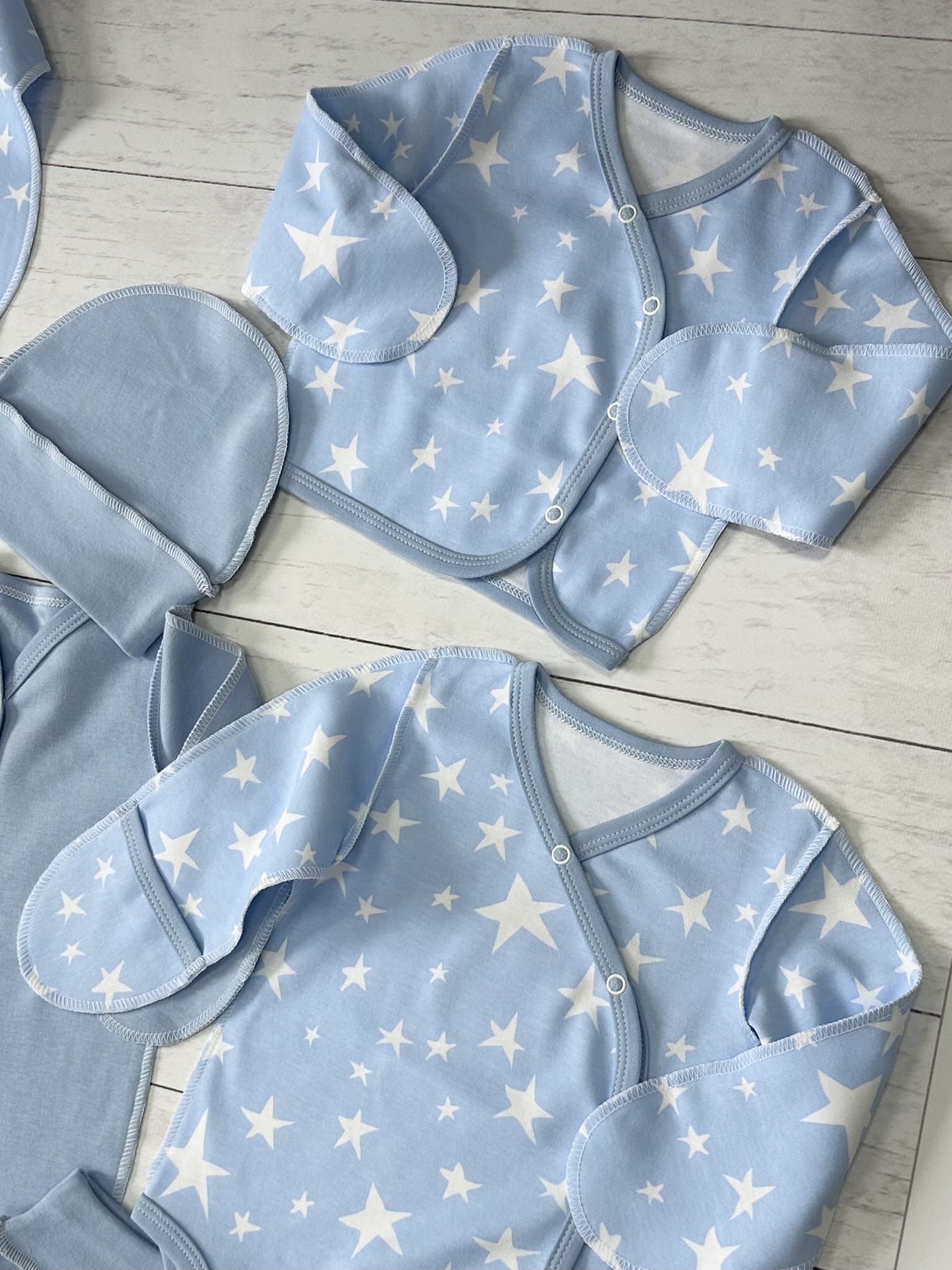 Набор одежды для новорожденного, 9 пр. (р.62)