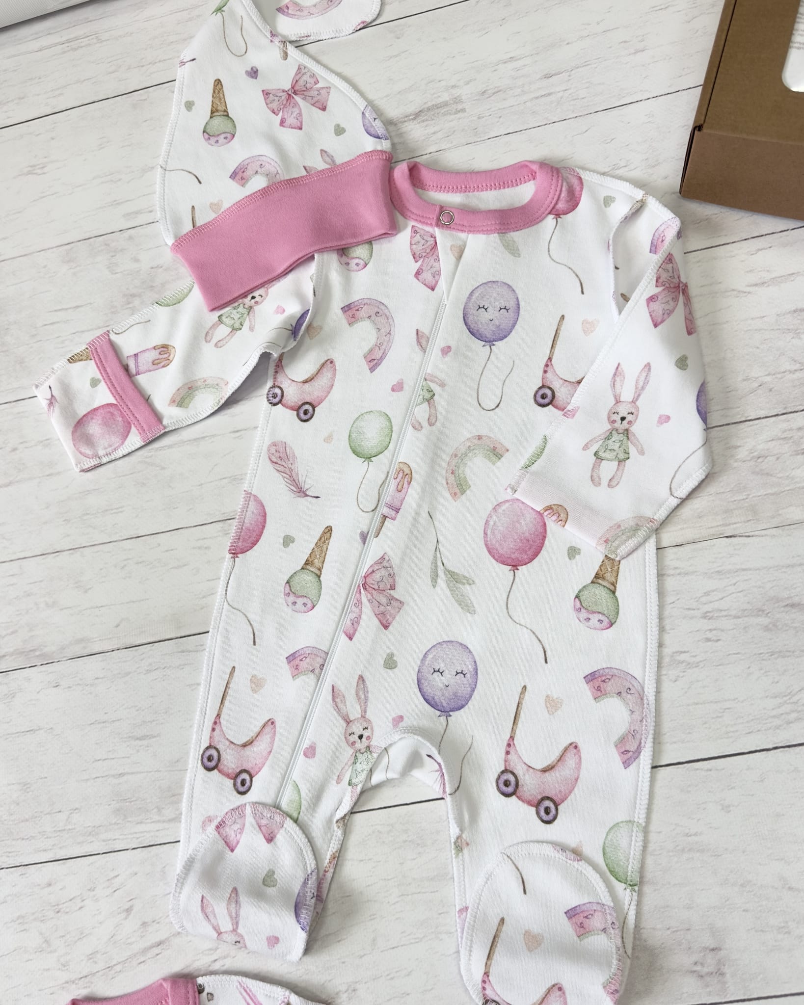 Набор одежды для новорожденного, 10 пр.