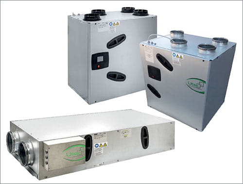 Установки з рекуперацією тепла Припливно-витяжні