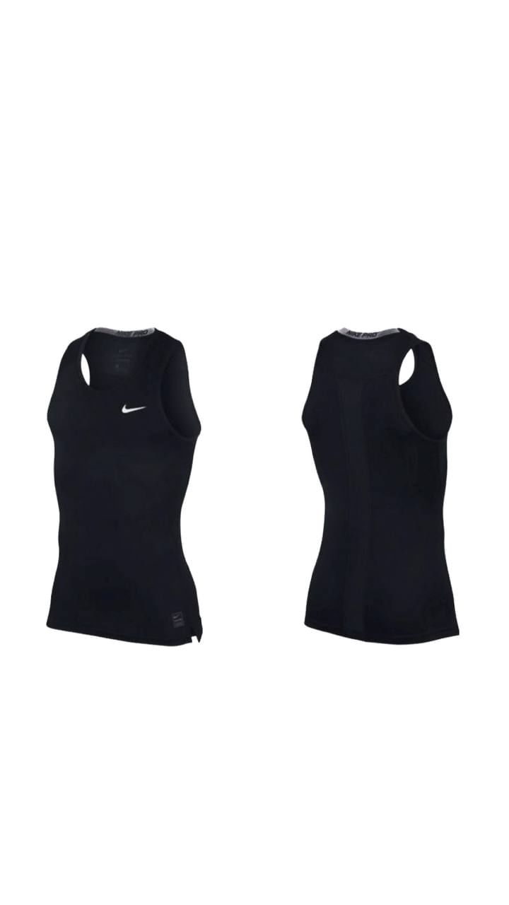 Майка без рукава черная Найк 703097-010