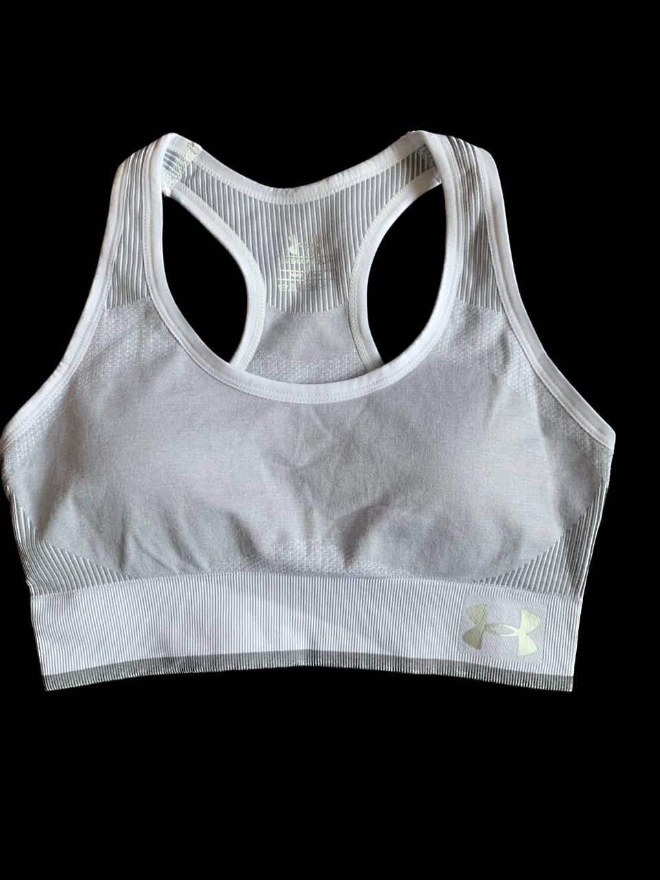 Топ женский белый Андер Армор
