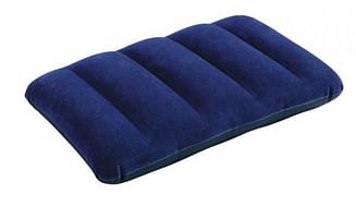 Надувная подушка Intex Fabric Pillow Royal Blue 28х43х9 (68672)