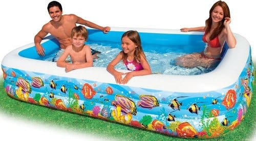 Надувной бассейн Intex Swim Center Tropical Reef 305x183x56 (58485)