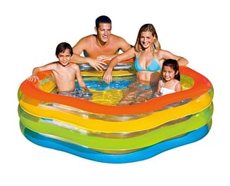 Надувной бассейн Intex Summer Colors 185х180х53 (56495)