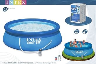 Надувной бассейн Intex Easy Set 366x76 (56422/28132) + фильтр-насос