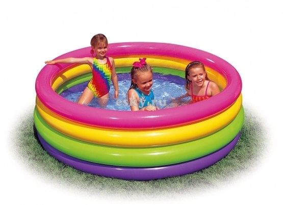 Детский надувной бассейн Intex Sunset Glow 168х46 (56441)