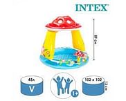 Детский надувной бассейн для детей от 1 года Intex Mushroom 102х89 (57114)