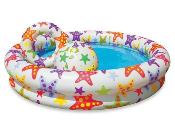 Детский игровой бассейн Intex Stars 122х25 (59460)