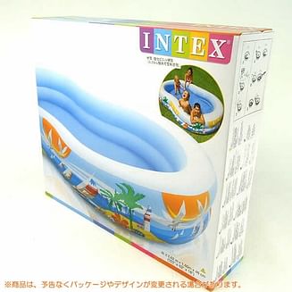 Детский надувной бассейн Intex Paradise 262x160x46 (56490)