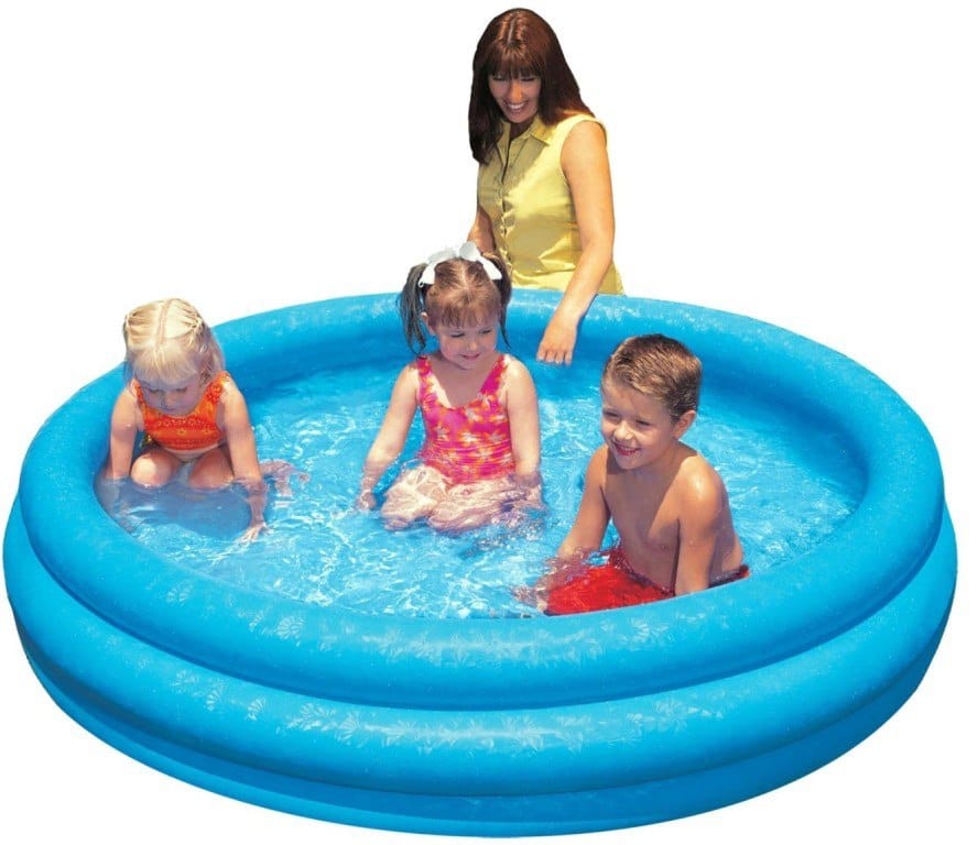 Детский надувной бассейн Intex Crystal Blue 168х38 (58446)