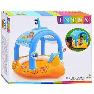Детский надувной бассейн для самых маленьких Intex Little Captain 107x102x99 (57426)