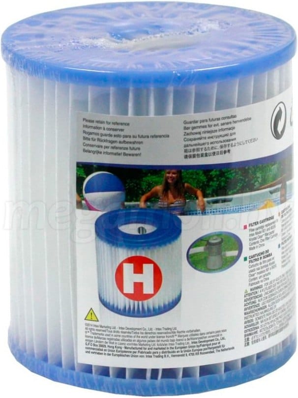 Сменный фильтр-картридж "H" Intex (29007)