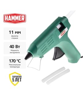 Термоклеевой пистолет GN-11 Hammer Термоклеевой пистолет GN-11 Hammer