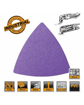 Набор шлифовальных листов дельтавидных 20шт. P40-P120 INDUSTRIAL INGCO AKTS080202 Набор шлифовальных листов дельтавидных 20шт. P40-P120 INDUSTRIAL INGCO AKTS080202