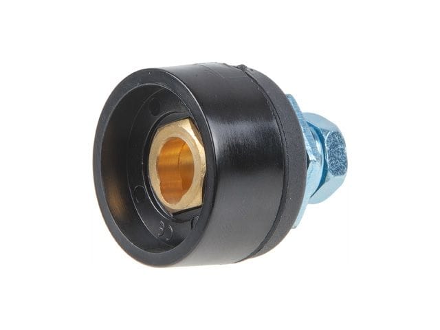 Разъем сварочный панельный 10-25 мм2 DX25 (мама) Solaris