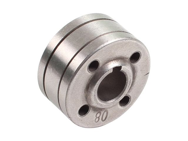 Ролик подающий ф 30/10 мм, шир. 17 мм, проволока ф 0,6-0,8 мм (V-тип) (для твердой проволоки: омедненная, полированная, нержавеющая) ( ) Solaris