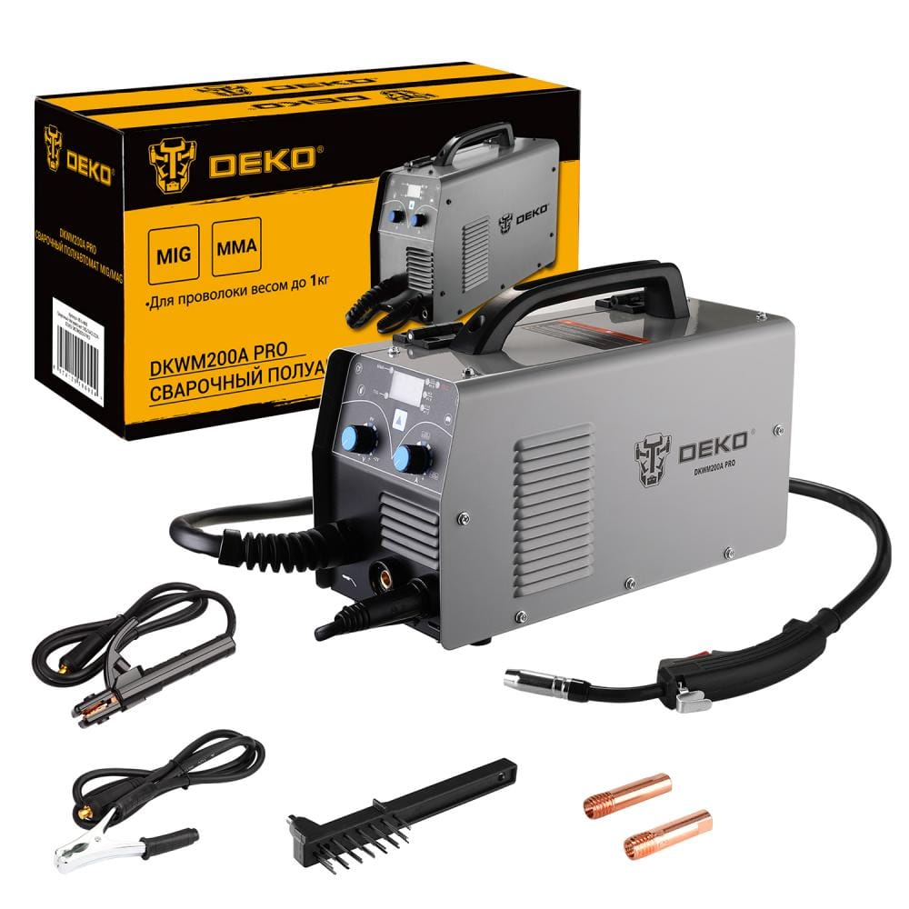 Сварочный полуавтомат DKWM200A PRO Deko 051-4686