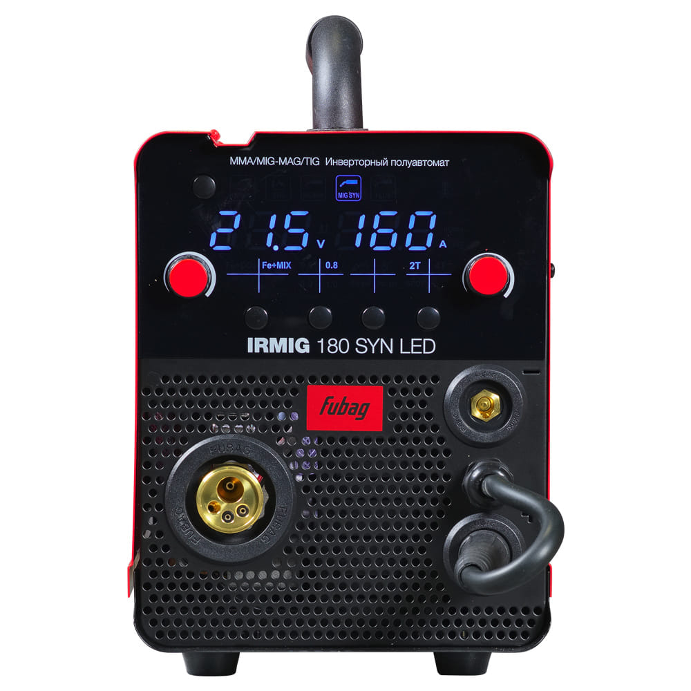 Сварочный полуавтомат с горелкой Fubag IRMIG 180 SYN LED