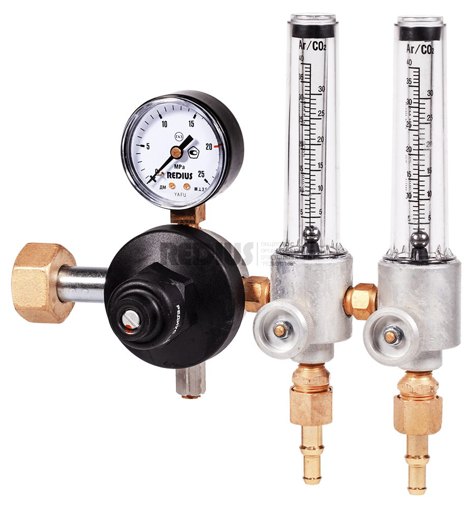 Регулятор комбинированный с ротаметром РЕДИУС