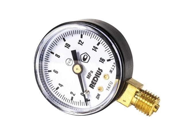 Манометр газовый 16,0 МПа РЕДИУС