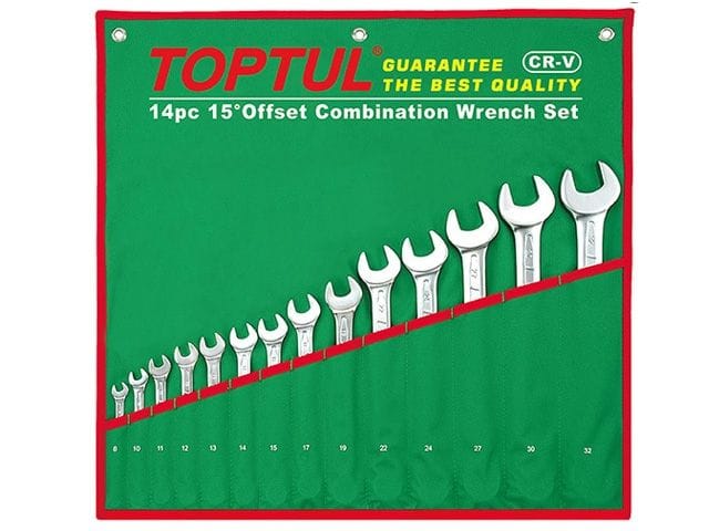 Набор ключей комбинир. 8-32мм 14шт TOPTUL GAAA1404