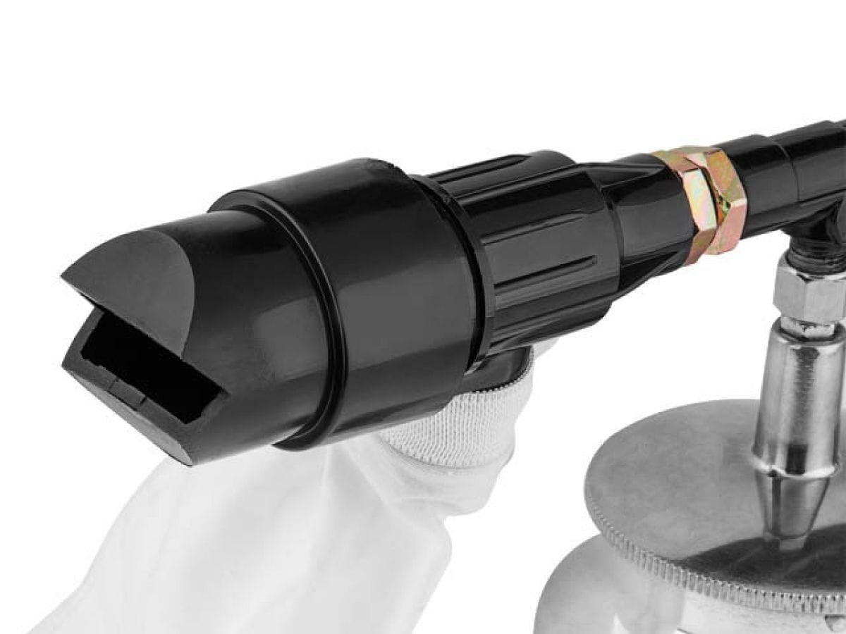 Пистолет пескоструйный с баком (Рабочее давление: 3-4 бар, 360 л/мин, Резервуар: 850 мл,) ECO ASB-06S