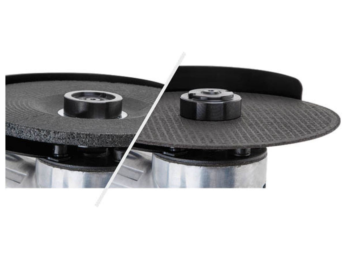 Пневмошлифмашина угловая (125 мм / 5", 11000 об/мин, 180 л/мин, бонус: зачистной диск 1 шт) ECO AAG12-125