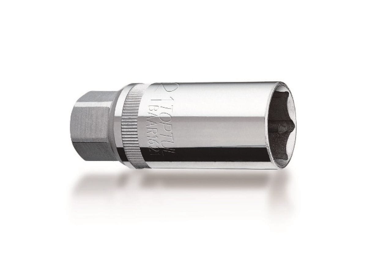 Головка свечная 1/2" 16мм TOPTUL BAAR1616