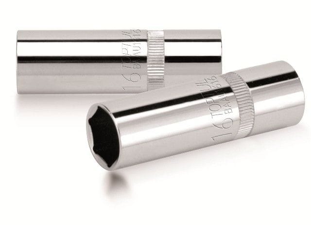 Головка свечная 1/2" 16мм тонкостенная TOPTUL BAAU1616