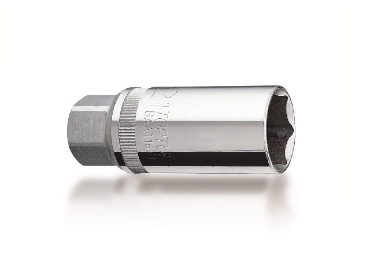 Головка свечная 1/2" 16мм магнитная TOPTUL BAAT1616