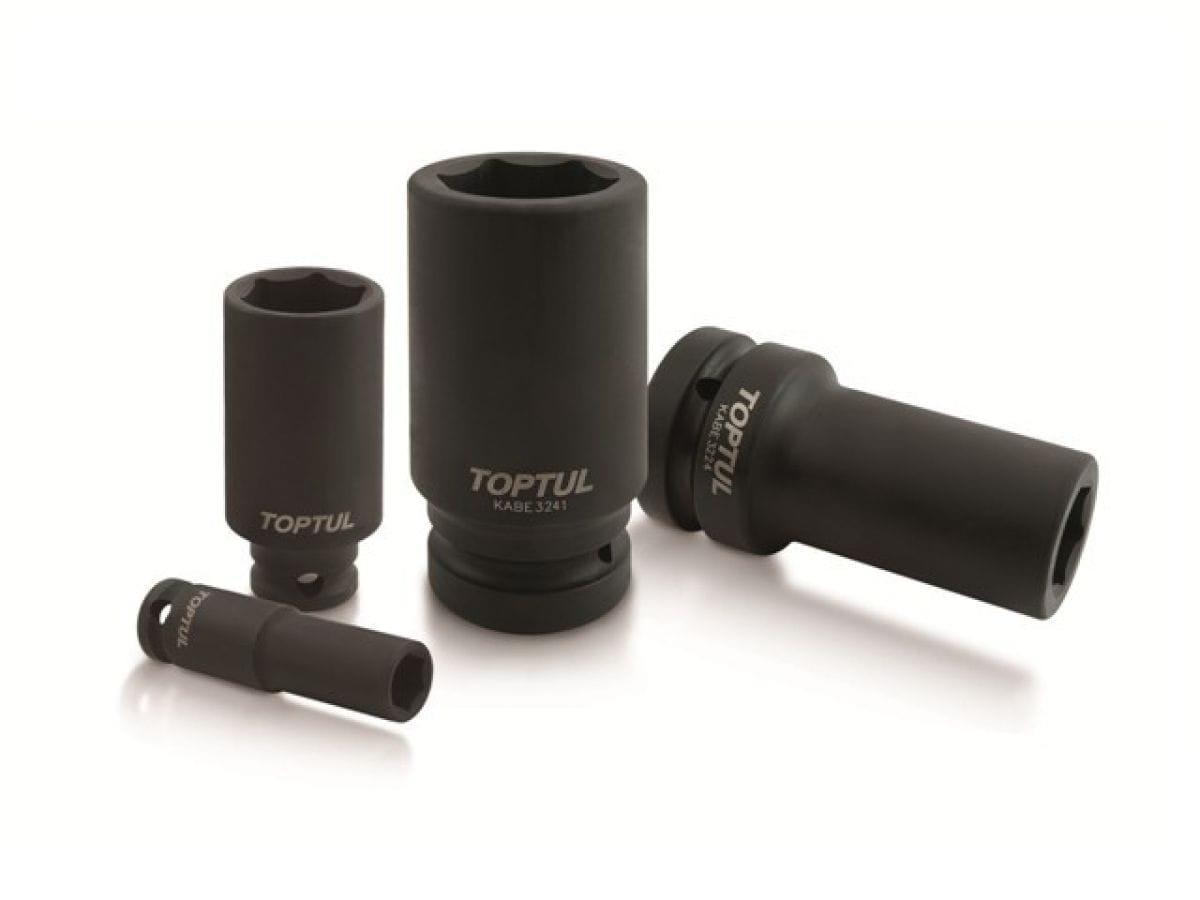 Головка ударн. 3/4" 21мм 6гр. глубокая (Длина - 90 мм.) TOPTUL KABE2421
