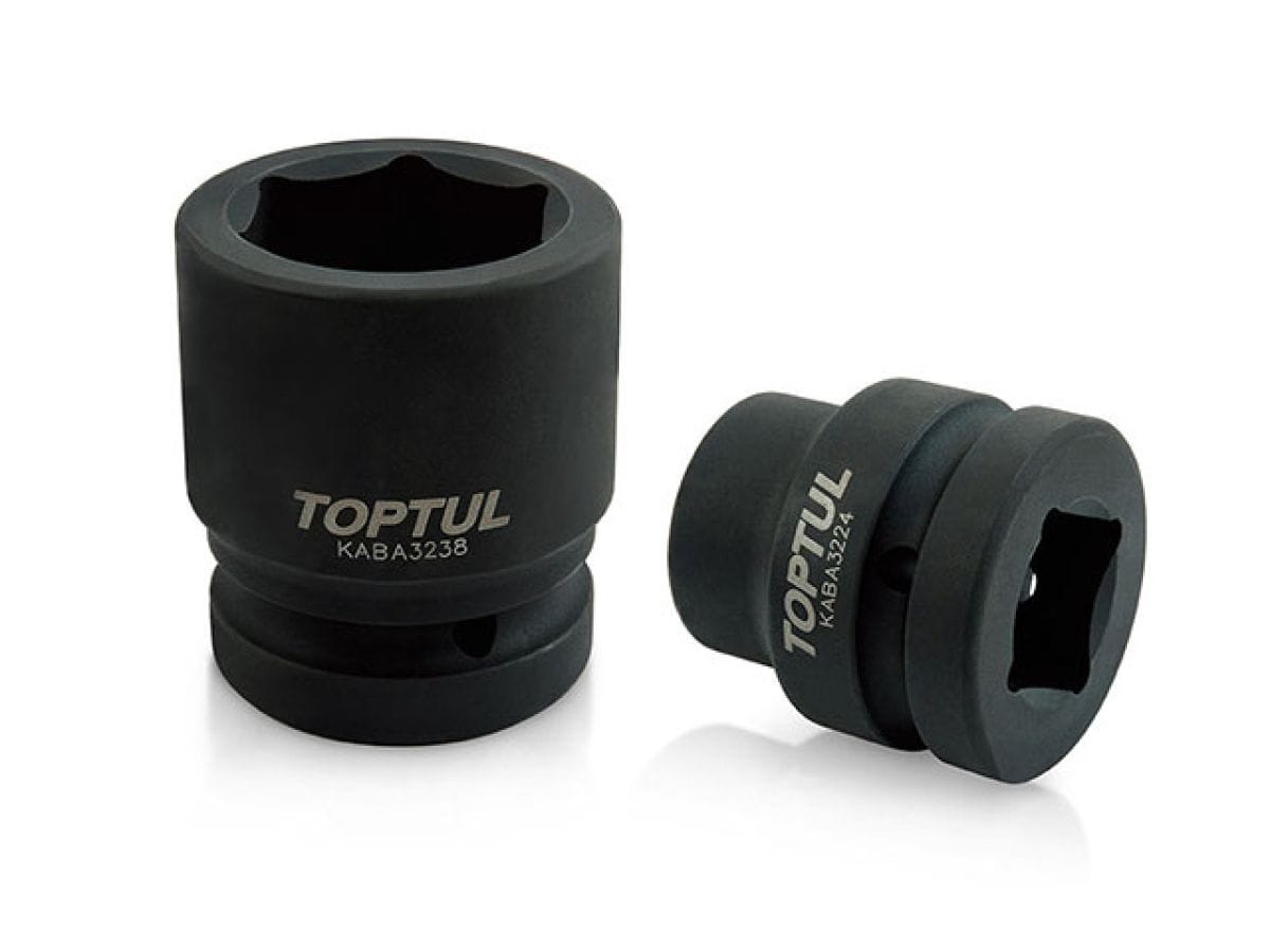 Головка ударн. 1" 19мм 6гр. (Длина - 57 мм) TOPTUL KABA3219
