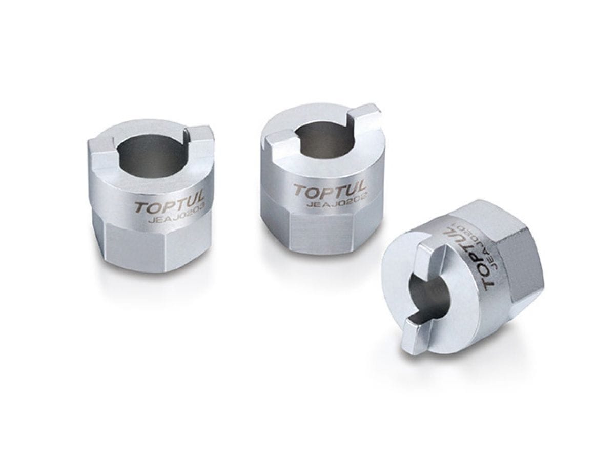 Набор головок для разборки стоек 3ед. (VAG) TOPTUL JGAR0303