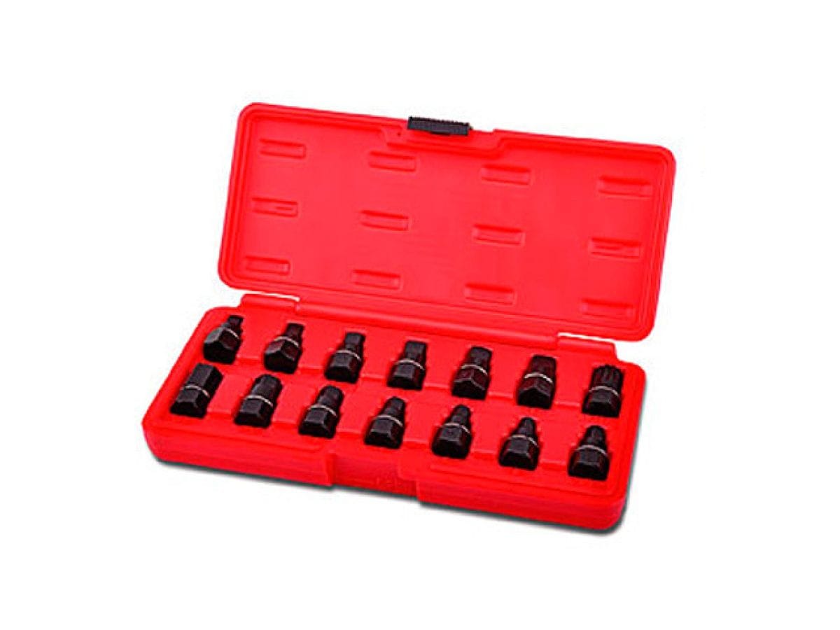 Набор головок для маслосливных пробок TOPTUL JGAI1403