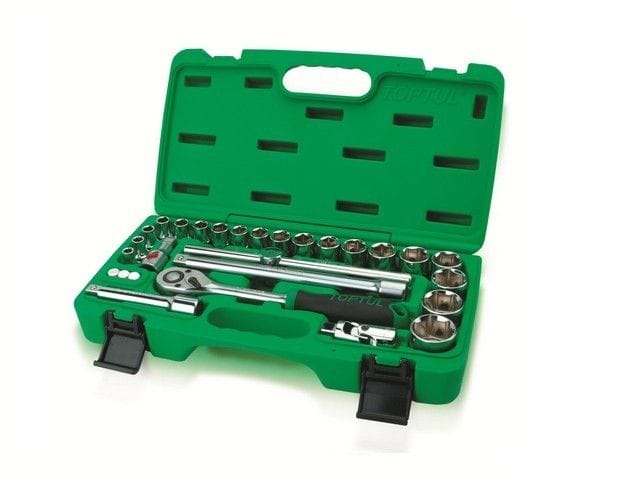 Набор головок 1/2" 8-32мм 28предм. 6гр. TOPTUL GCAI2802