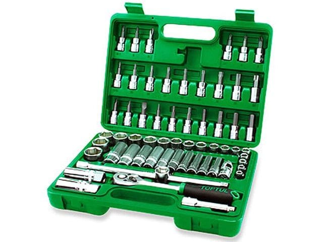 Набор головок и бит 60предм. 3/8" 6гр. TOPTUL GCAI6001