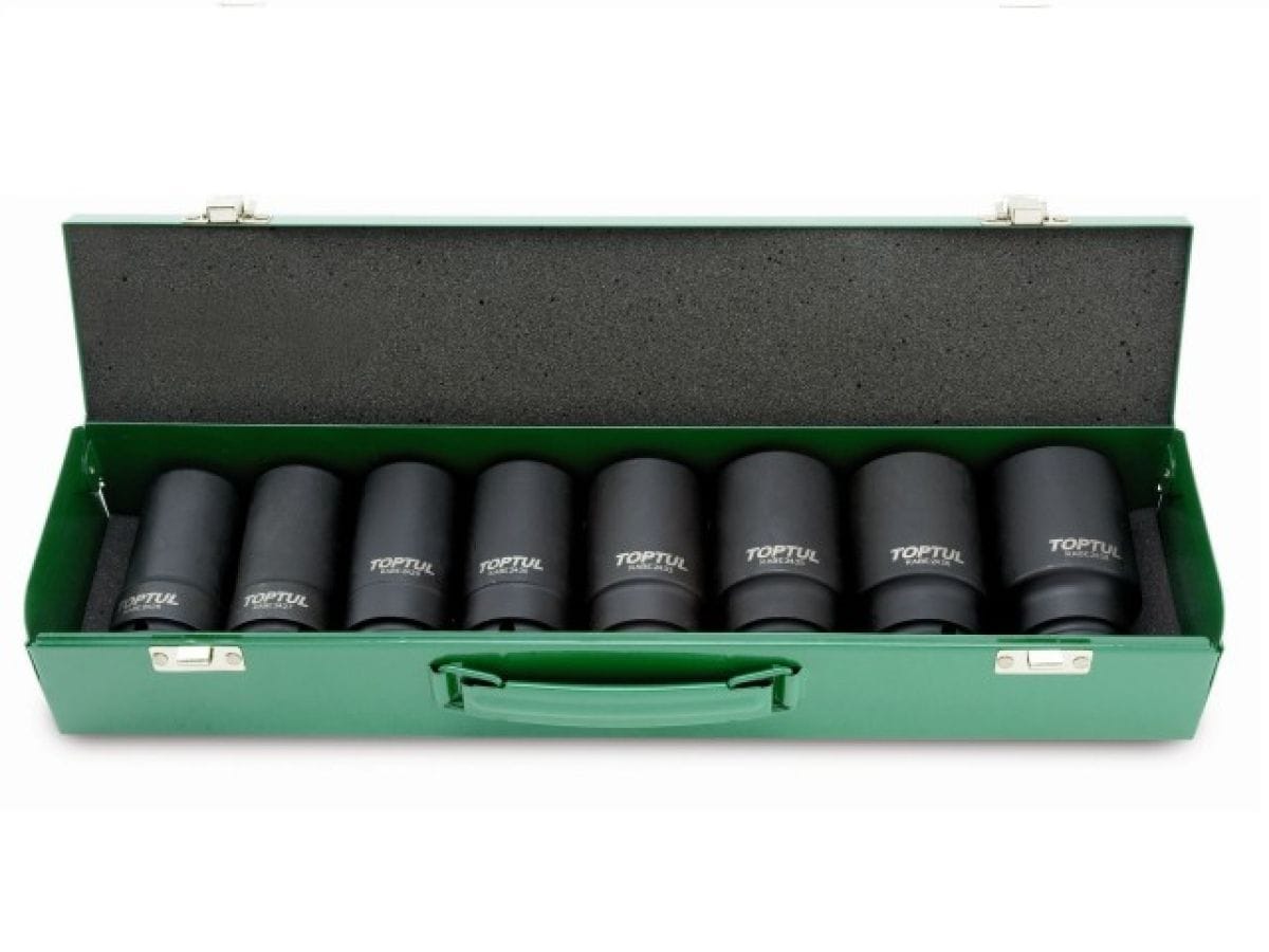 Набор головок ударн. 3/4" 26-38мм 6гр. 8шт TOPTUL GDAD0801