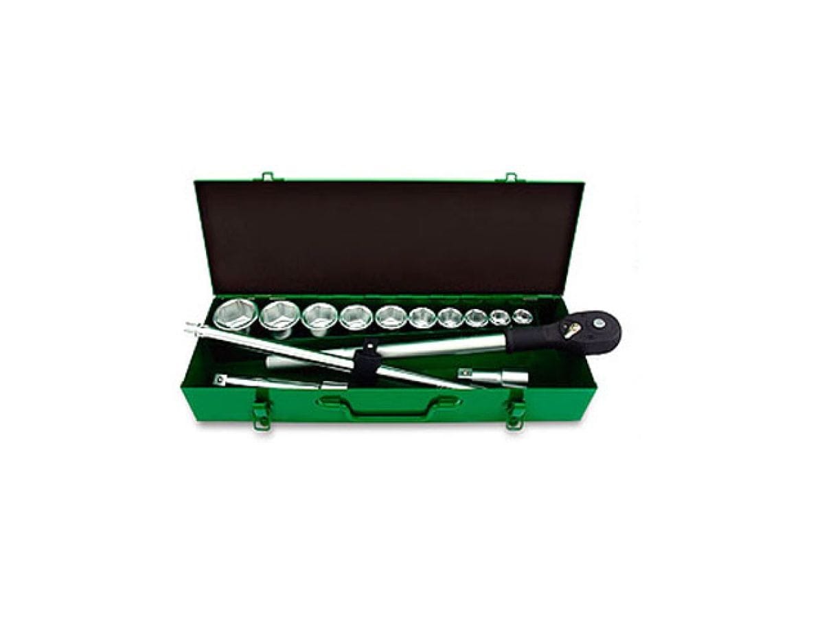 Набор головок 3/4" 22-50мм 14предм. 6гр. металл.кейс TOPTUL GCAD1405
