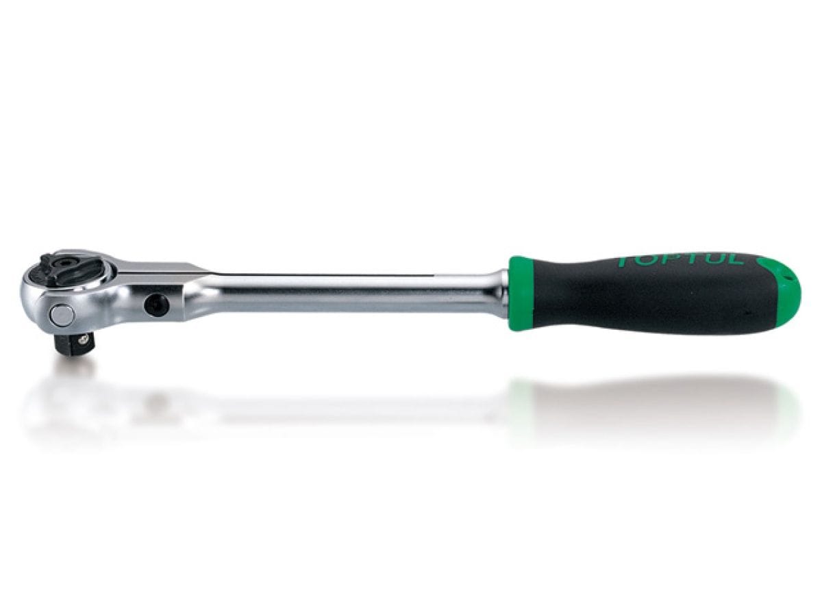 Трещотка 3/8" 72зуб. 240мм поворотная головка TOPTUL CJLN1224