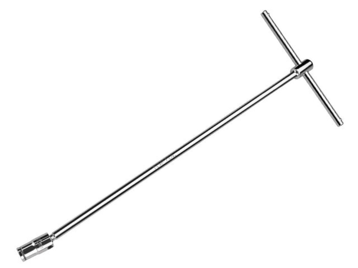 Вороток T-обр. c бегунком 600мм и шарнирной головкой 14мм (CTBA1460) TOPTUL CTBA1460