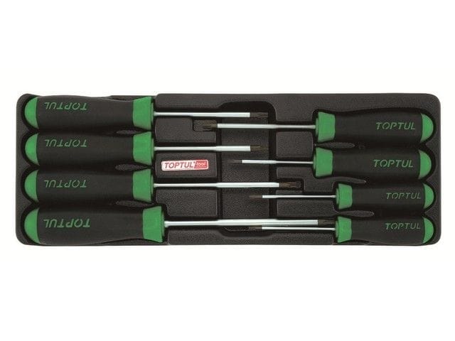 Набор-сет отверток TORX 8шт. 136х364мм TOPTUL GAAT0807