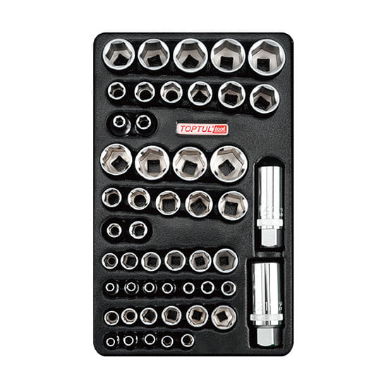 Набор-сет головок 50 предм. TOPTUL GZA-5001