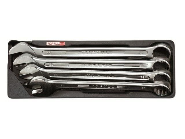 Набор-сет ключей комбинир. 27-32мм 4шт. 136х364мм TOPTUL GAAT0407