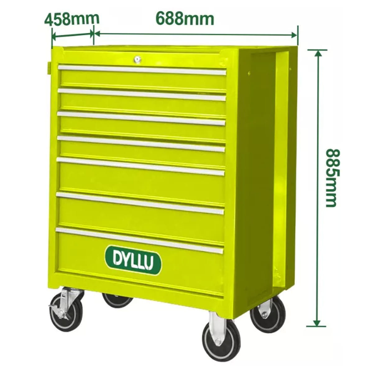 Тележка инструментальная 688x458x735мм DTCS2A07 DYLLU